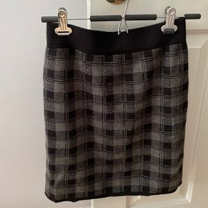 Adrienne Vittadini Checkered Skirt